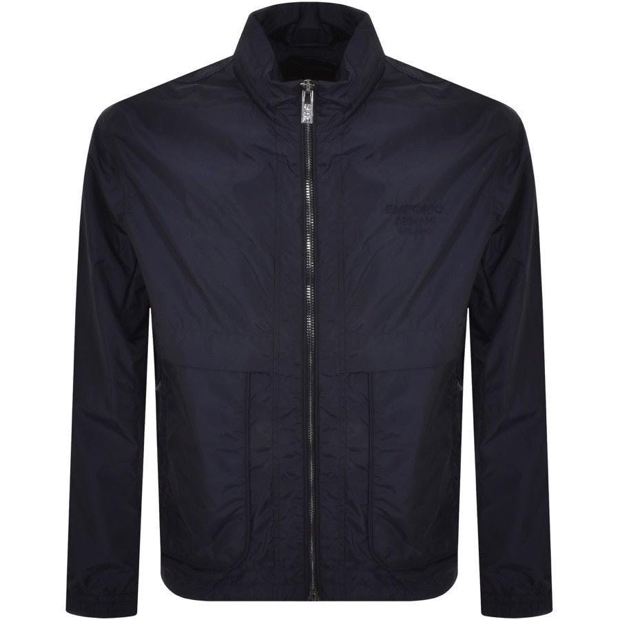 Emporio Armani Mens Jacket Windbreaker Navy 3R1BC2 1NRMZ 0920