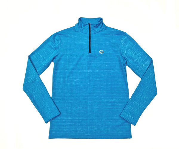 Montre Runner 1/4 Turquoise Zip Adults Top