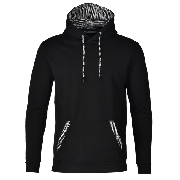 Bandidos Space-Dye Mens Hoodie Black SD-TCHZ-BLK