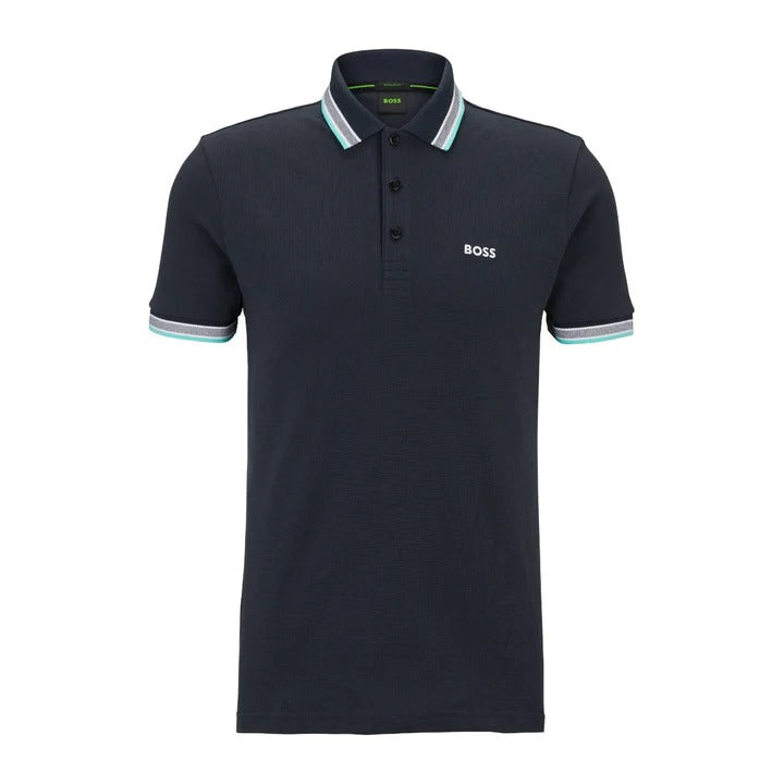 Boss Mens Polo Shirt Paddy Navy 50468983 409 – Mersey Sports