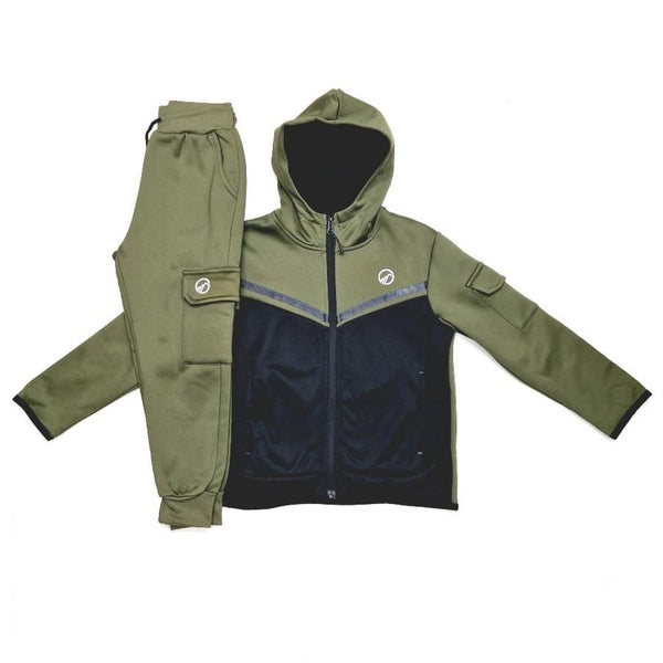 Montre Speed 3 Boys Black/Green Tracksuit