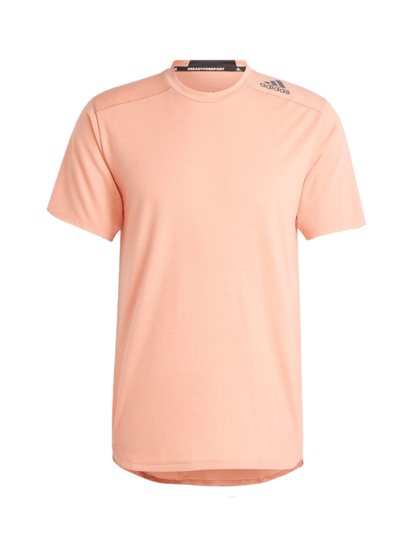 Mersey Sports - adidas Mens T-Shirt M D4T Tee Peach IL1443