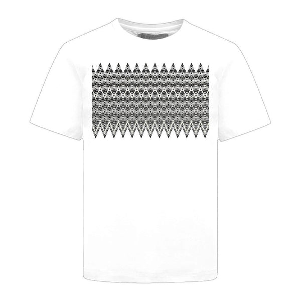 Mersey Sports - Bandidos Mens T-Shirt Mosaic Noir White/Black LT-MOSNOR-WHT