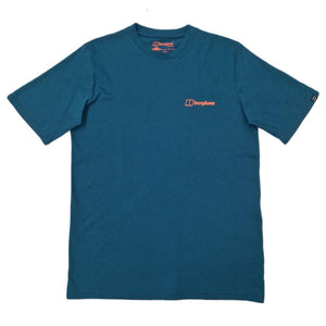 Mersey Sports - Berghaus Mens T-Shirt Mountain Silhouette SS Turquoise 4A001731 JU7