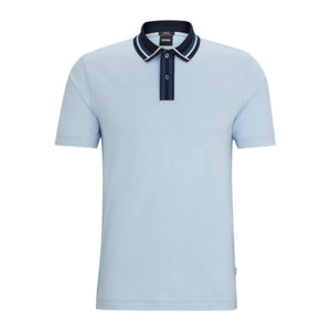 Mersey Sports - Boss Mens Polo Shirt Phillipson 36 Blue/Navy 50513366 450