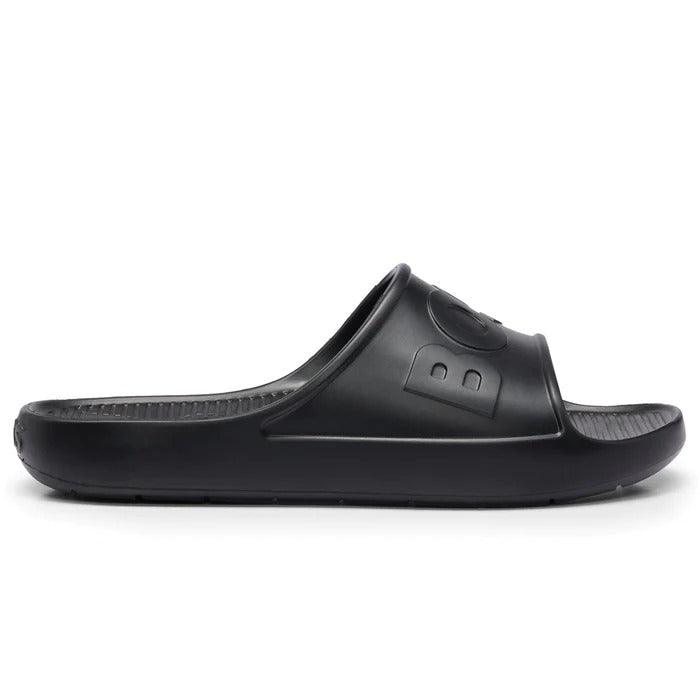 Boss Mens Sandals Darian Sliders Black 50493138 001 Mersey Sports