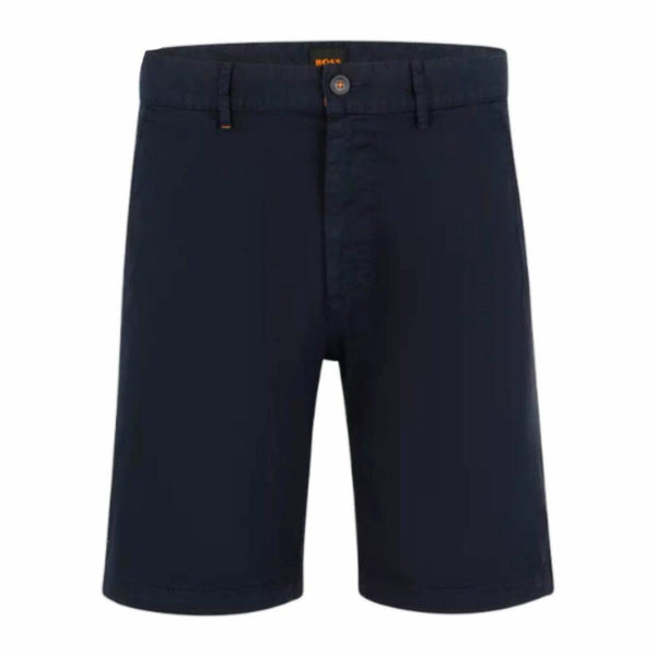 Mersey Sports - Boss Mens Shorts Chino Slim Shorts Navy 50513026 404