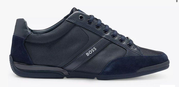 Mersey Sports - Boss Mens Trainers Saturn Lowp Mx Navy 50498265 401