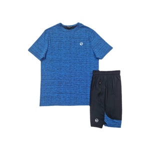 Mersey Sports - Montre Boys 2Pc Shorts & T-Shirt Set Blue Active 2
