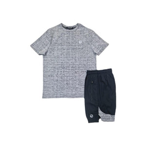 Mersey Sports - Montre Boys 2Pc Shorts & T-Shirt Set Grey Active 2