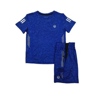 Mersey Sports - Montre Boys 2Pc Shorts & T-Shirt Set Royal Pro 1