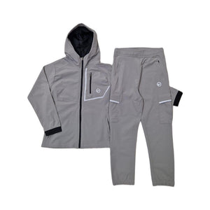 Mersey Sports - Montre Boys Tracksuit Grey Lightning LtGy