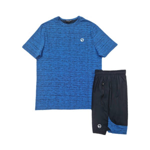 Mersey Sports - Montre Mens 2Pc Shorts & T-Shirt Set Teal Active 2 Teal