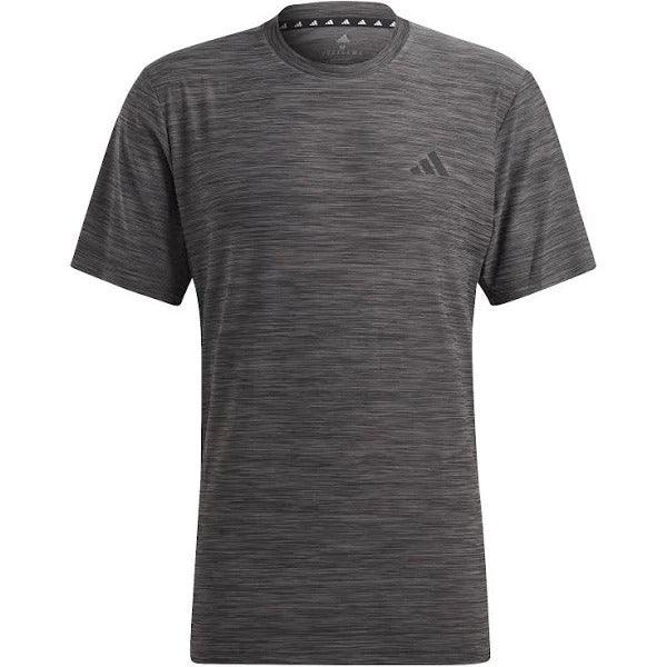 Mersey Sports - adidas Mens T-Shirt TR-ES Stretch Tee Black/Grey IC7418