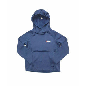 Mersey Sports - Berghaus Boys Hoody Small Logo Overhead Navy BGHJ10080 BLU