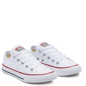 Mersey Sports - Converse Kid's Trainers All Star Ox White 3J256C